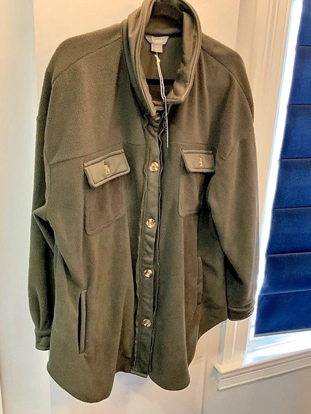 Natural reflections Jacket in Green XL NWT sku 3378